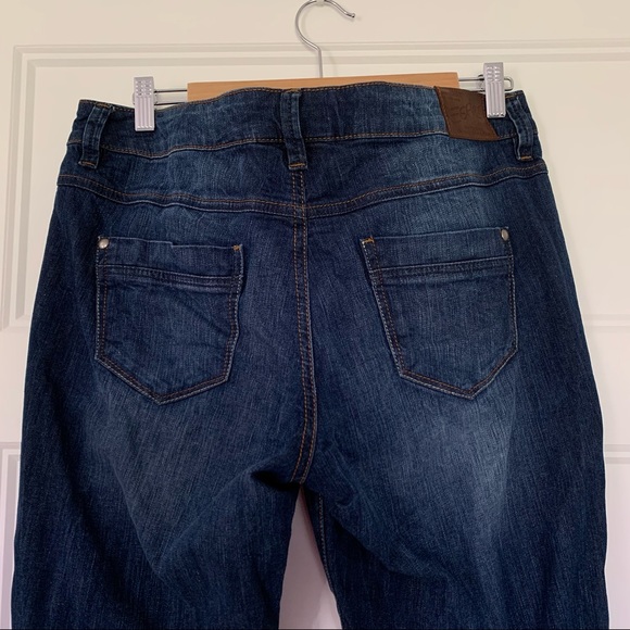 Esprit - Wide Leg Dark Wash Jeans - Size 32 - Picture 4 of 15